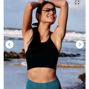 🫶 FREE PEOPLE MOVEMENT Happiness Cropped Run Tank NWOT